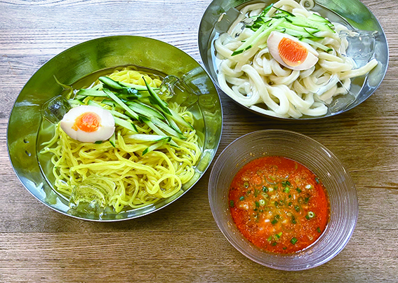 冷やしタンタンつけ中華 / うどん